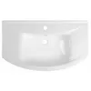 ZERO 86 Umywalka ceramiczna 86x50cm, biała Podgląd zdjęcia produktu 2