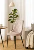 A dining chair in a room setting with a plant and a sofa. Produktbild-Vorschau