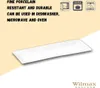 Piatto da portata Wilmax 30,5 x 12 cm in porcellana, bianco Anteprima dell’immagine prodotto 4
