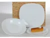 Parma Talerz deserowy kwadratowy 20 cm szkło Podgląd zdjęcia produktu 5