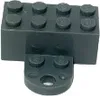 LEGO® 2x4 Pierre magnétique Aimant gris foncé - 74188c01 Voir les images du produit 2