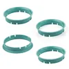 4x Zentrierringe Türkis Alufelgen Ø 70,0 mm - Ø 66,6 mm für Produktbild-Vorschau 2