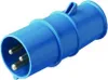 REV Caravan CEE Stecker 3-polig IP44 230 V 16 A Blau Produktbild-Vorschau 9