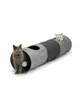 tunnel per gatti lionto, tunnel per gatti in finto lino di Anteprima dell’immagine prodotto 1
