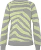 LASCANA Strickpullover grau-limone Größe 36/38 Produktbild-Vorschau 2