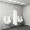 Urinal-Trennwand - Wandmontage - 40 x 90 cm - HPL Produktbild-Vorschau 8