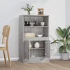 vidaXL Highboard Grau Sonoma 60x35,5x103,5 cm Holzwerkstoff Produktbild-Vorschau 1
