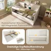 Lit de jour hydraulique Merax 90 x 190 cm, lit en bois avec Voir les images du produit 12