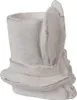 Clayre & Eef Blumentopf Kaninchen 17x16x19 cm Beige Stein Produktbild-Vorschau 5