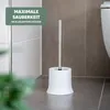 bremermann Porte-brosse WC, plastique, blanc Garniture WC Voir les images du produit 2
