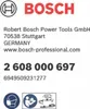 Dulkių maišas Bosch GAS 12-25; 5 vnt. Podgląd zdjęcia produktu 3