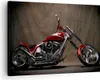 Bild auf Leinwand - Leinwandbild - Motorrad Chrom Räder - Produktbild-Vorschau 1