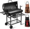 TEENO Holzkohlegrill Upgraded | Holzkohlegrill mit Deckel | Produktbild-Vorschau 1
