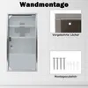 TWOLIIN Medizinschrank aus Edelstahl 30 x 12 x 57,5cm, 4 Produktbild-Vorschau 4