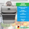 YourCasa® Biomülleimer Küche für Biomüll - Komposteimer Produktbild-Vorschau 6