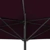 Ombrellone da balcone in alluminio rosso Bordeaux Anteprima dell’immagine prodotto 13