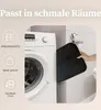 HENNEZ 15904, Badezimmer-Organizer, Schwarz, Braun, Bambus, Produktbild-Vorschau 2