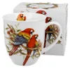 Becher, Tasse, Kaffeetasse, Vogelwelt, in einer Box, als Produktbild-Vorschau 2