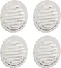 vidaXL Lüftungsgitter 4 pcs Silber 100 mm Edelstahl Produktbild-Vorschau 1