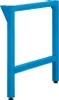 Stabiler Vierkantrohr-Fuß für Werkbank Rhino | HxT 80x70cm Produktbild-Vorschau 1