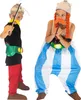 Obelix Kostüm deluxe für Kinder von Vorne mit Asterix Kostüm für Kinder Anteprima dell’immagine prodotto