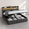 UnboxG Polsterbett 160x200cm mit Stauraum & Gasdruckfeder, Produktbild-Vorschau 3