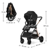 Buggy Kinderkraft VESTO 2 mit wendbarem Sitz bis 22 kg, Produktbild-Vorschau 8