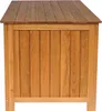 Cassapanca da giardino in legno "Macao" - 130 x 64 x 60 cm Anteprima dell’immagine prodotto 3