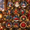 Diamond Painting Weihnachtsanhänger 12 Stück - DIY Produktbild-Vorschau 1
