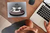 MuchoWow® Mauspad Mousepad Eine dunkelrote E-Gitarre 23x19 Produktbild-Vorschau 3