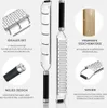 EXITOSO Edelstahl Küchenreibe - 2in1 Set - Handreibe Produktbild-Vorschau 2