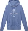 Damen Frottee Hoodie VW Bulli »SURF CLUB« Lavendel Weiß Produktbild-Vorschau 2