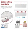 Ventilátor pod radiátor DUO, bílý Náhľad obrázku produktu