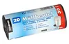 Müllbeutel, LDPE 30 l 60 cm x 50 cm grau 17 my Produktbild-Vorschau 2