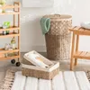 Kosz na pranie z trawy morskiej, 38 cm, bawełniany wkład Podgląd zdjęcia produktu 8