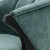Casa Padrino Designer Sessel Ägäisches Grün / Schwarz / Produktbild-Vorschau 5