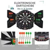 Jeu de fléchettes électronique avec affichage LED 27 jeux Voir les images du produit 5