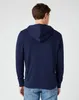 WRANGLER Herren, Sweatshirt ZIP THRU HOODIE, L, Blau, Produktbild-Vorschau 3