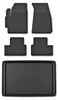 Gummimatten + Kofferraumwanne für Volkswagen Up! 2011- Produktbild-Vorschau 1