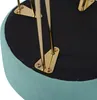 Theo Cleo Runder Sitzhocker Schminktisch Hocker Ottoman Produktbild-Vorschau 5