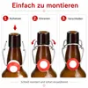 30er-Set Silikon Dichtungen für Bügelflaschen, Ø24mm, rot – Produktbild-Vorschau 5