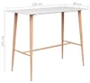 vidaXL 7-tlg. Bar-Set Weiß und Grau Produktbild-Vorschau 7
