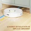 HOMCOM Buffet salon, meuble de rangement avec tiroir, Voir les images du produit 8