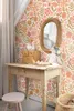 ESTAhome Tapete Blumen Orange und Rosa 50 x 900 cm Produktbild-Vorschau 4