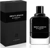 A black and white product shot of a perfume bottle and its box. Voir les images du produit