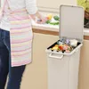 GOPLUS 32L Mülleimer 3 Fächer, 3 in 1 Tretmülleimer mit Produktbild-Vorschau 9