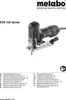 Metabo STE 100 Quick - Top handle - Grün - 3100 SPM - 10 cm Produktbild-Vorschau 12