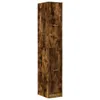 vidaXL Apothekerschrank Räuchereiche 30x41x174,5 cm Produktbild-Vorschau 4