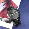 Tommy Hilfiger Chrono Sullivan Dresssed Up Metall Black 44 Náhľad obrázku produktu 7