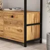 Skye Decor, Nero v2 - sosna atlantycka, czarny, szafka do Podgląd zdjęcia produktu 5